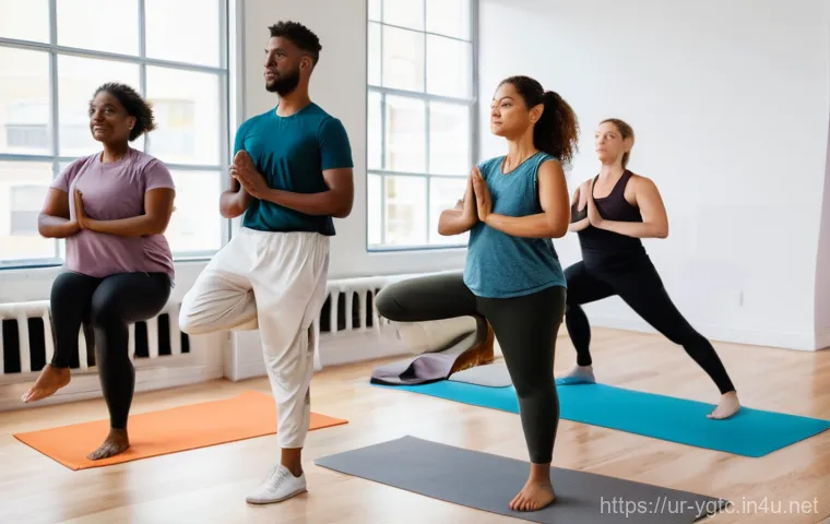 요가강사 레슨료 책정 기준 - **Prompt:** "A serene and knowledgeable female yoga instructor, appearing to be in her late 30s, gra...