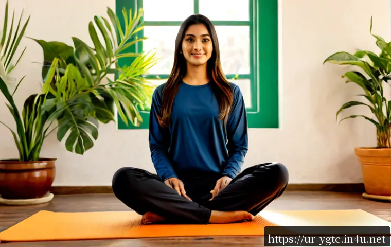 요가강사 성공 사례 인터뷰 - Photorealistic editorial lifestyle scene of a successful Pakistani female yoga instructor in modest ...